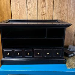 Vintage Desktop Organizer w/ Drawers, by Bombay Furniture 
