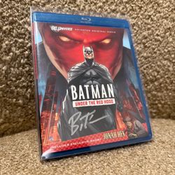 Batman: Under the Red Hood Blu-ray AUTOGRAPHED