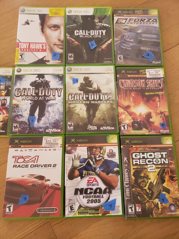 Xbox & Xbox 360 Games