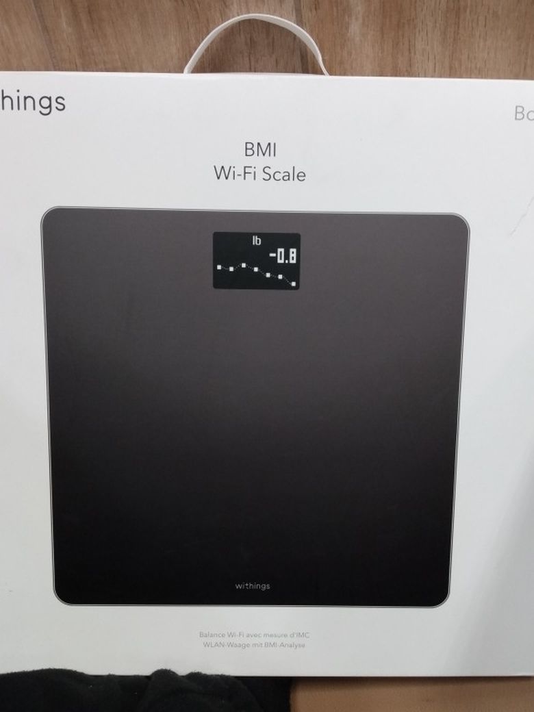 Withings BMI WIFI/Bluetooth Digital Scale with Health Mate App