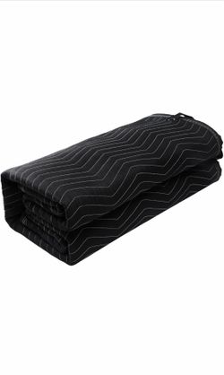 VEVOR Sound Dampening Blanket, 96" x 80", Extra Large Studio Grommeted Blanket with Grommets, Light Blocker for Door Acoustic Noise Blocking Blanket