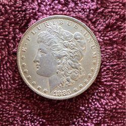 1883 O Morgan BU Silver Dollar