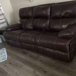 Leather Couch From Ashley’s