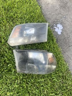 Stock Black Housing Headlights