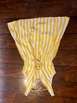 Yellow sun dress