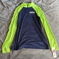 Women’s Seahawks Quarter Zip BNWT