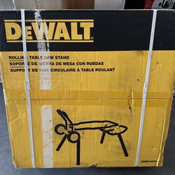 Dewalt Rolling Table Saw Stand 