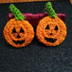 Pumpkin Earrings $15