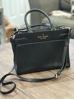 Kate Spade New York Black Saffiano Satchel