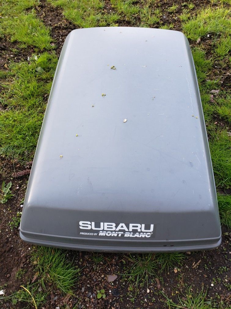 Mont Blanc Produced By Subaru Roof Cargo Box