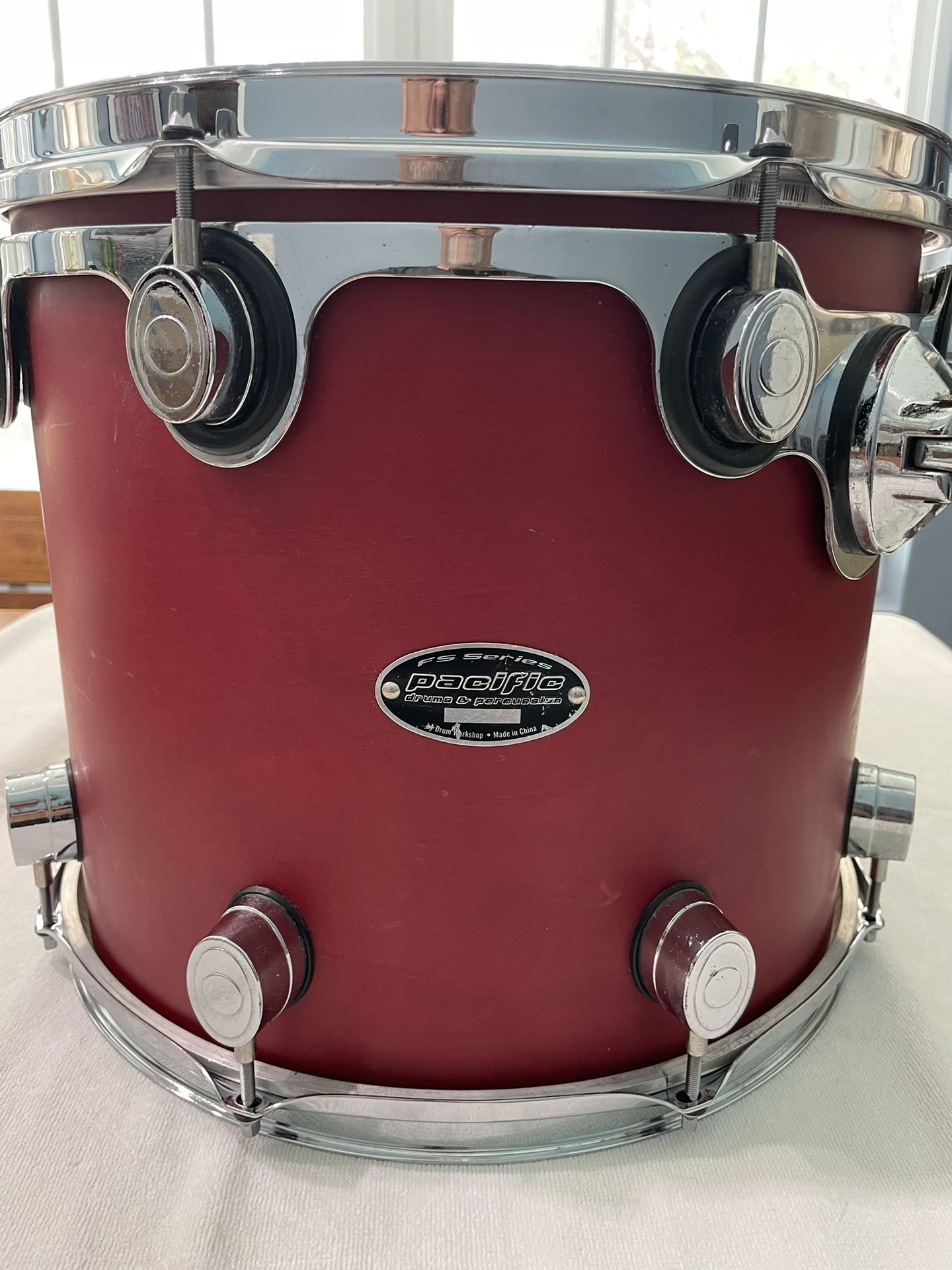 Pacific FS Series Cherry Red 14 Tom