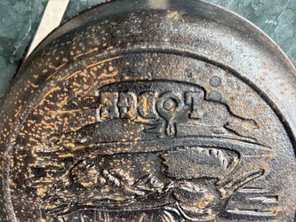 Vintage Lodge cast-iron pan