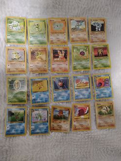 Vintage Pokemon card lot