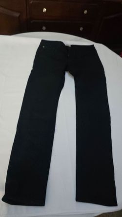 NEON DENIM BRAND men’s jeans, sBlack denim jeans are made by Neon, featuring a button fly and a five-pocket design in dark wash cotton denim.ize 36