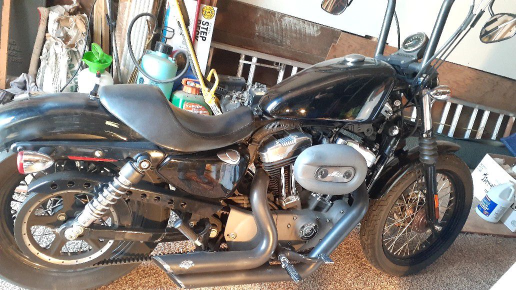 Photo 2008 Customized Harley Davidson Sportster