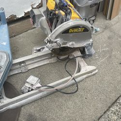DeWalt tile cutting