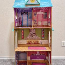 KidKraft Disney Frozen Arendelle Castle Palace Wooden Dollhouse Large