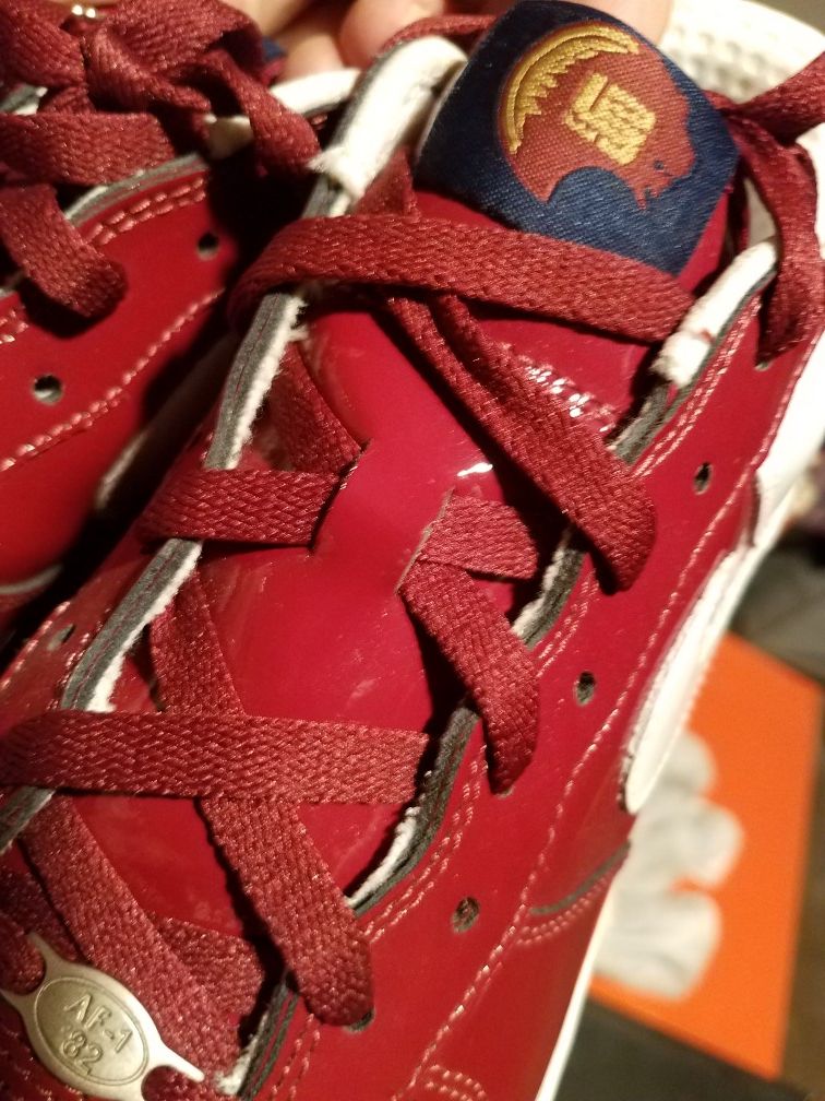 Nike af1 lebron patent leather sz 13