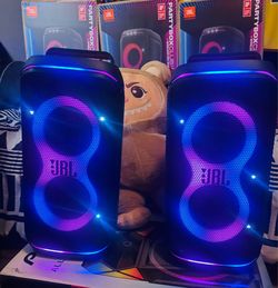JBL {PartyBox Club 120) Bluetooth Portable Party Speaker System (NO MIC) Massive Bass, LED Lights