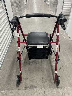 Red Medline Walker