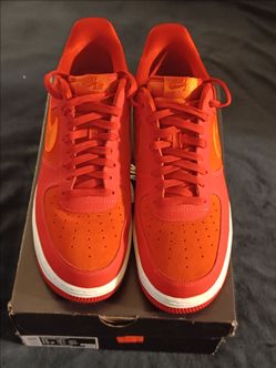 Nike AF1 Red/Orange size 11