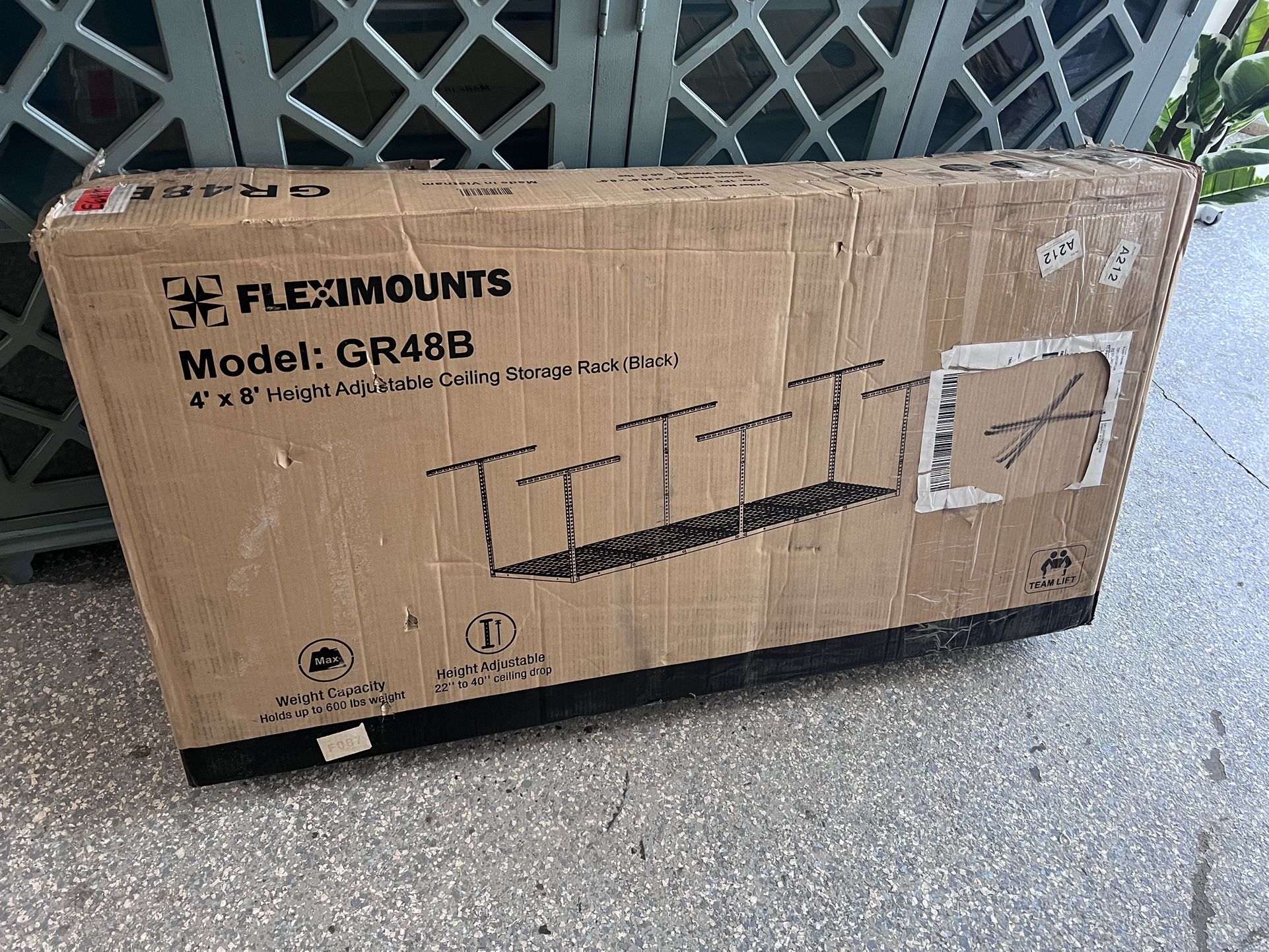 Ceiling Storage Rack (NEW IN BOX)