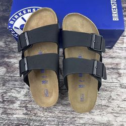 Birkenstocks arizona black
