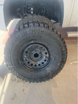 35x12.50R17 spare tire New