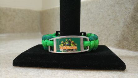 WRAYZOR SHARP DESIGNS NINJA TURTLES BRACELET 8"