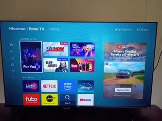 58 inch roku tv OBO