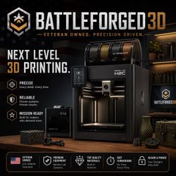 3D Printing – Design and Printing, Fast and Delivery Available [Veteran Owned]