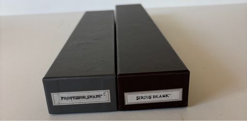 Professor Snape & Sirius Black from Harry Potter Wands