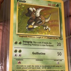 Pinsir 9/64 - Jungle - Holo Rare Pokemon Card -