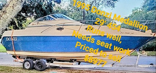 29' DONZI, RUNS WELL IH