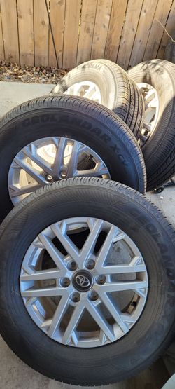 2025 Toyota Tundra NEW wheels & tires
