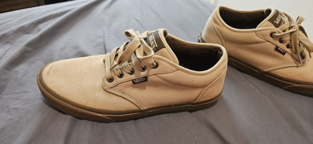 Vans Atwood Khaki Brown Size 10