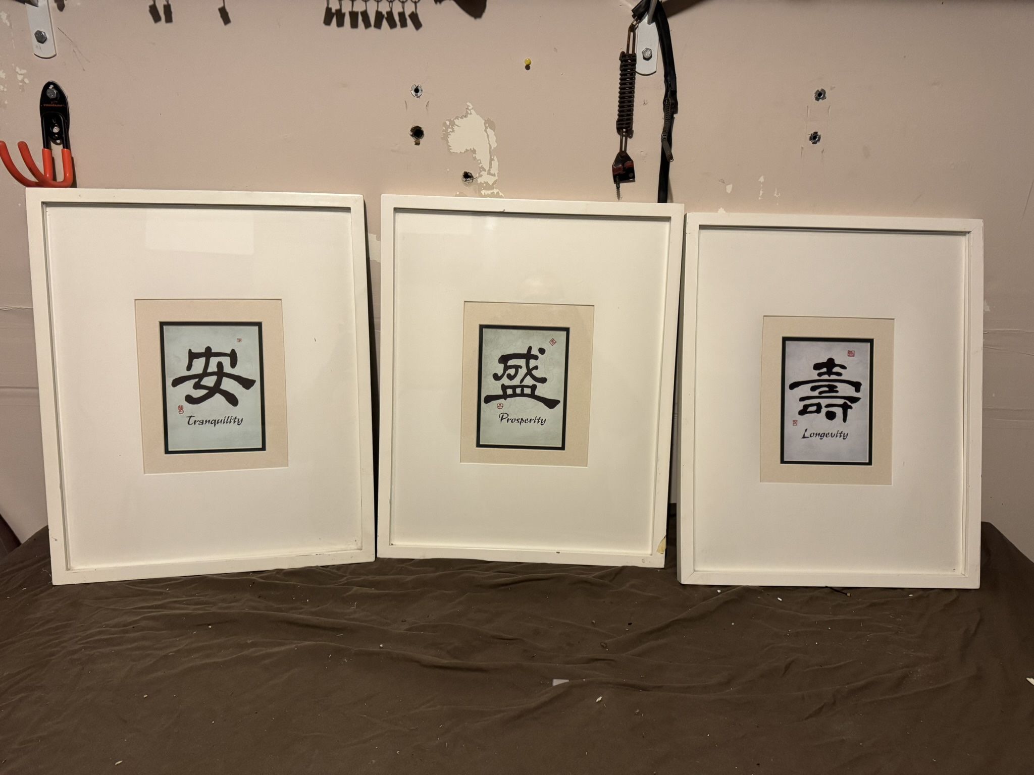 3 Chinese Wall Arts