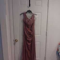 New Gold Pink Dress 