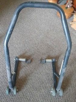 MOTORCYCLE SWING ARM STAND