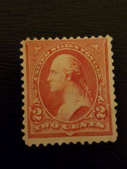 Scott #267 Carmine Stamp
