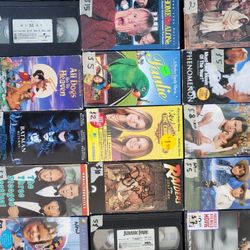 Vhs Tapes Movies Box #1 