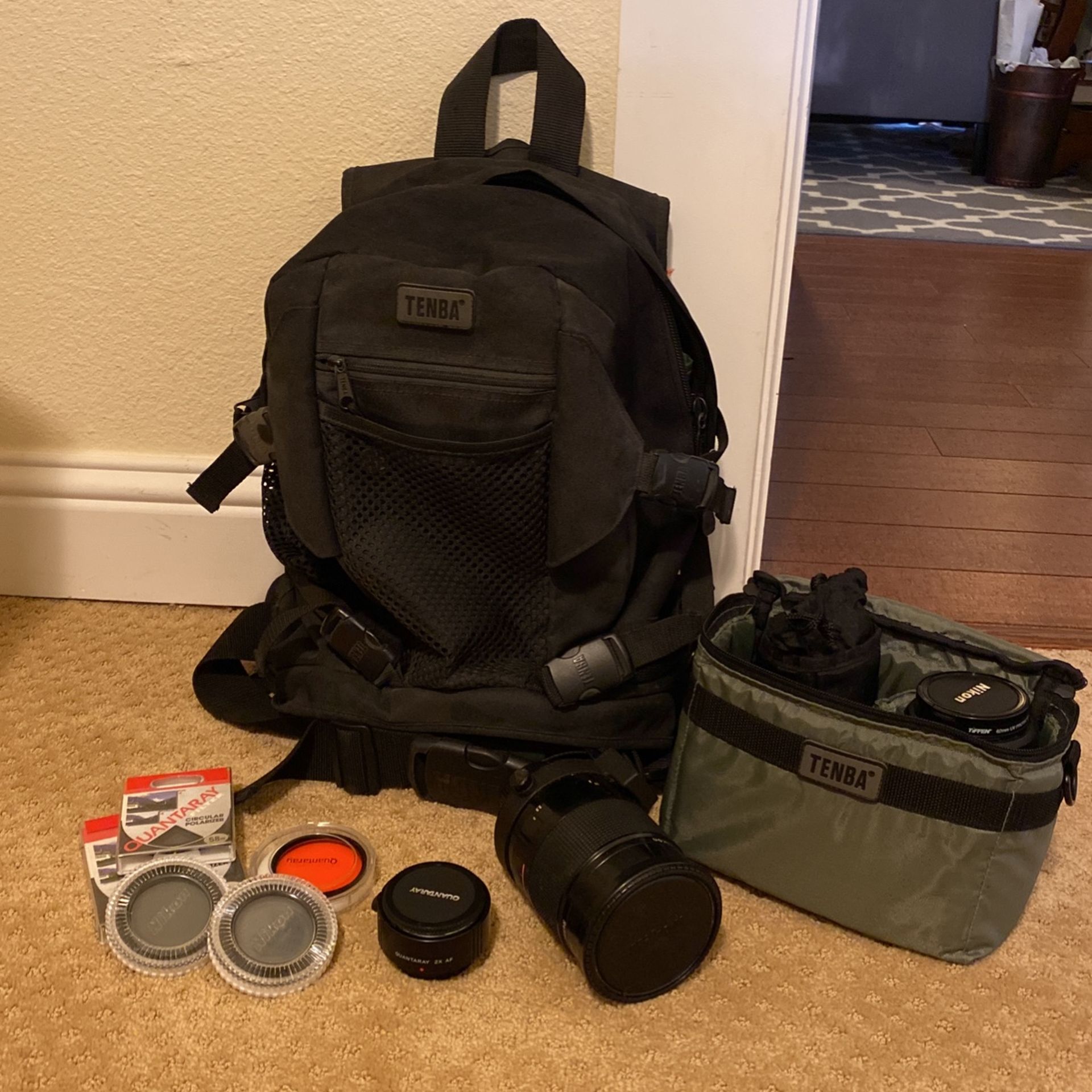 Camera Equipment And Backpack