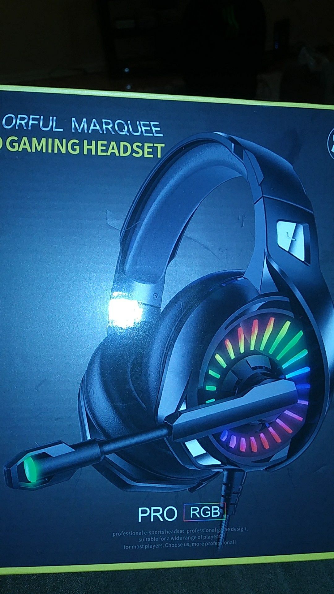 Colorful marquee pro gaming headset