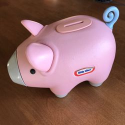 1990s Little Tikes Collectible Piggy Bank