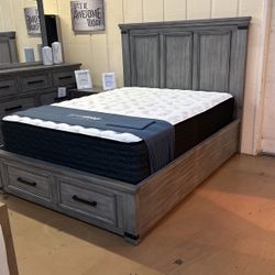 Queen Bed Frame (No Mattress Included)