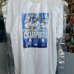 Custom World Series Champions Texas Rangers Tee