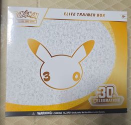 Pokémon 30th Anniversary Elite Trainer Box (ETB) - Brand New Sealed