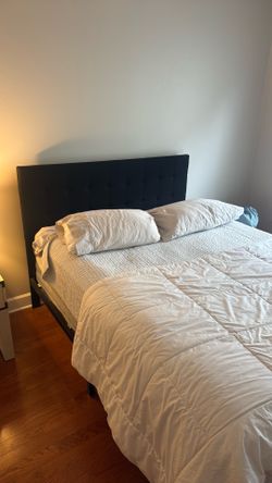 Queen Bed Frame and Box Spring
