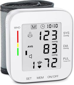 MMIZOO Wrist Blood Pressure Monitor Large