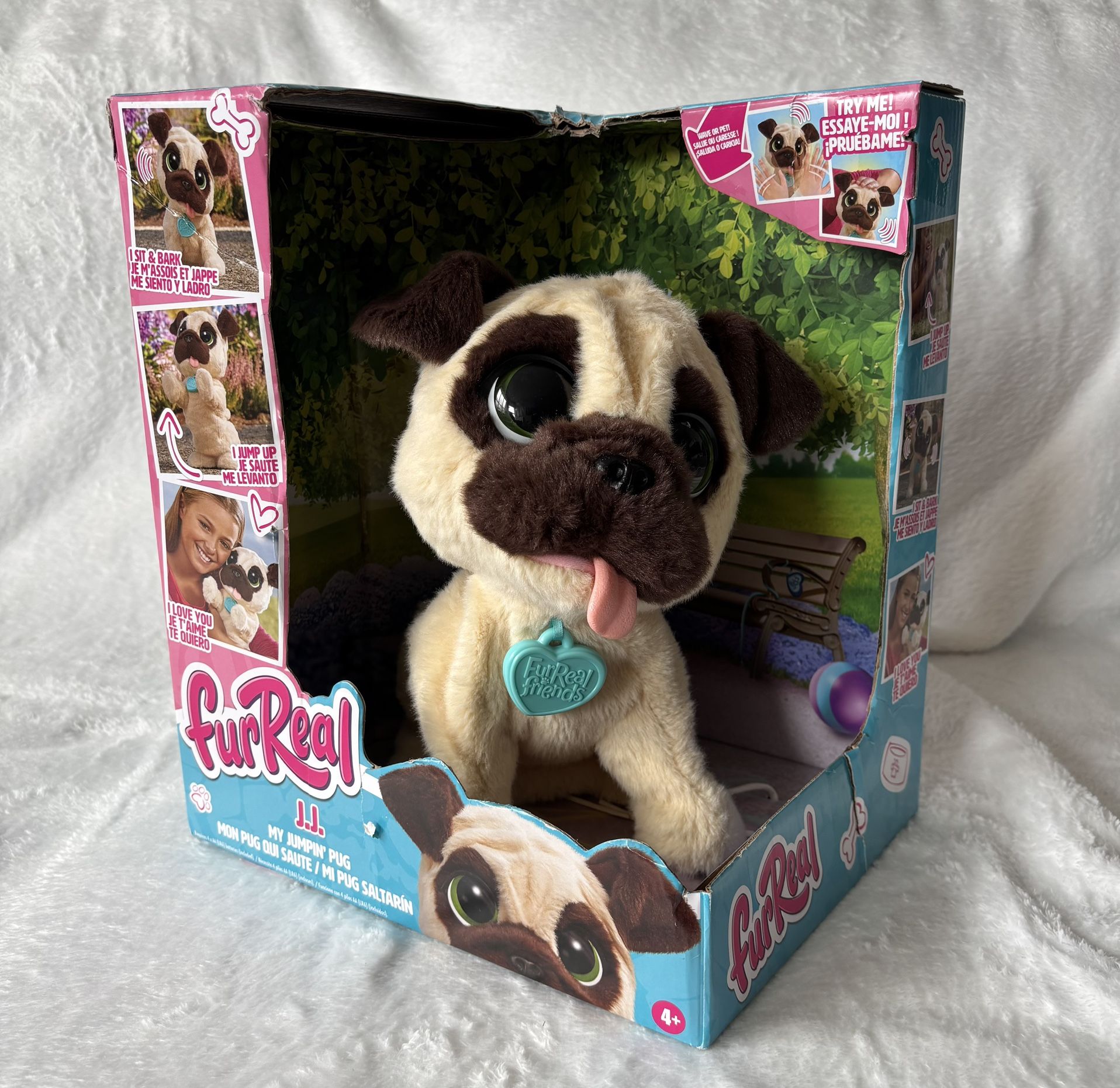 The furReal JJ My Jumping Pug